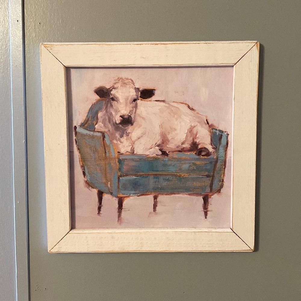cute cow painting